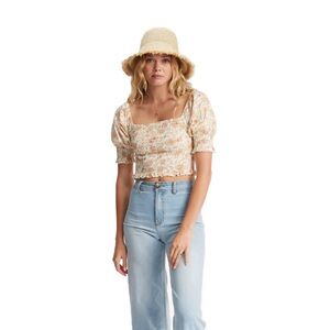 Billabong Floral Crop Top